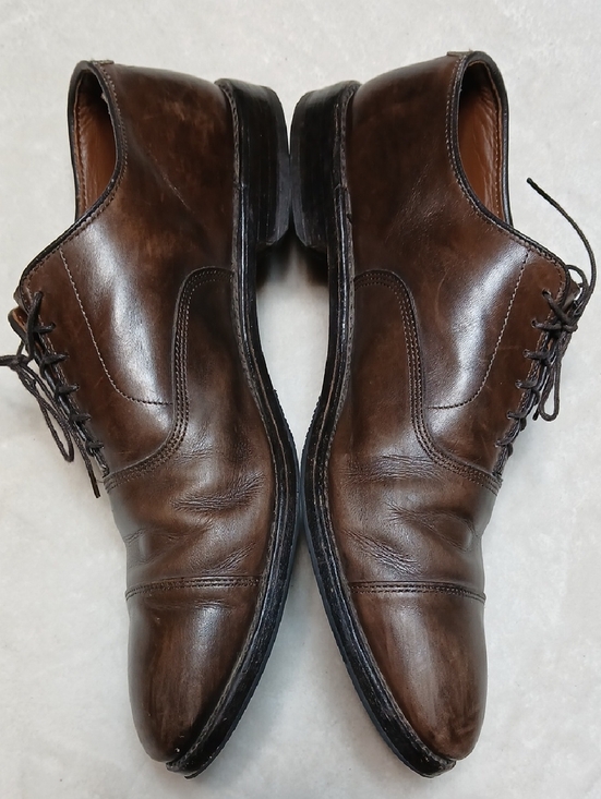 Allen Edmonds Park Avenue Leather Oxfords Dress Shoes Cap Toe Men Size 12 D main image 9